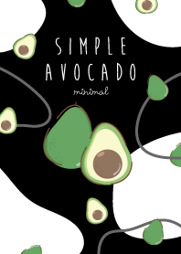 avocado minimal black (simple ver.)