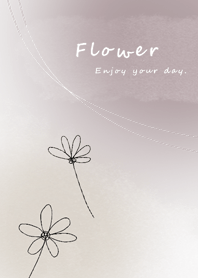 Gray Adult stylish flowers 01_2