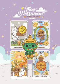 ท้าวเวสสุวรรณ : ถูกหวย เสี่ยงโชค. I