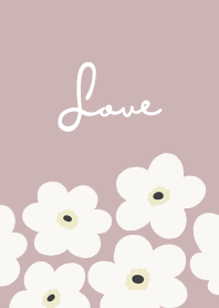 in bloom, flower wh / rose pink