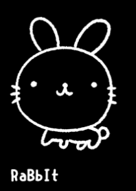 ウサギ【ブラック＊ペア】