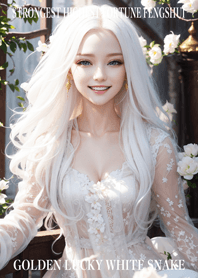 Golden White Snake of Luck 27