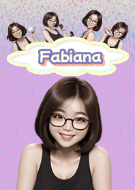 Fabiana attractive girl purple03