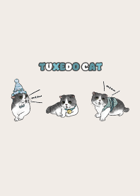 tuxedocat3 - light cream