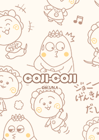 COJI COJI pastel line beige
