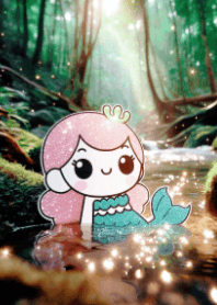 Little Mermaid in a Stream V.1