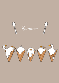 融化了鴨！！！(咖啡色)