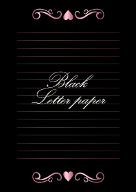Black Letter paper *GLOSSYPINK 21*