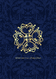 Wish come true,Lucky Clover Damask-p.