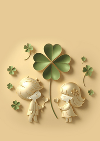 โคลเวอร์นำโชคคู่รักกับคุณ 08