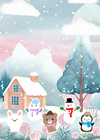 Kawaii scandinavian style(Winter-974)