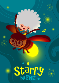 Fluffy & Tilly (Starry Night)