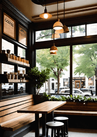 Cozy Coffee shop CAE8F5