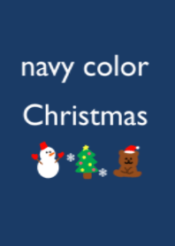 navy color Christmas