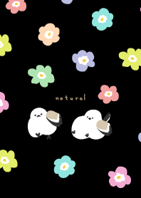 Long-tailed tit nordic flowers26 Japan