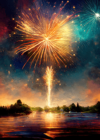 Beautiful Fireworks Theme#810