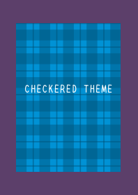 BLUE CHECKERED THEMEj-DEEP PURPLE