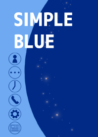 Simple blue thema typeA(50coins)