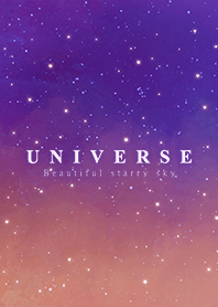 宇宙-浪漫漸層 星空紫