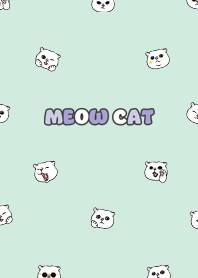 neko head7 - mint cream