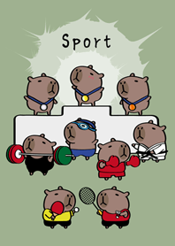 카피바라 게임!(회색 녹색)