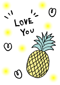 Pineapple LOVE YOU joc