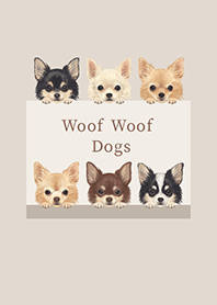 Woof Woof Dogs - Long Coat Chihuahua -