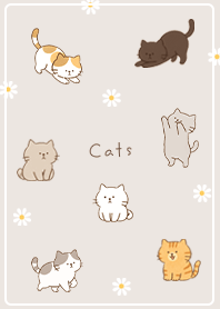 flaxen Daisy and Kitten 02_2