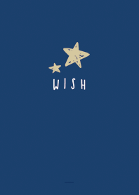 Beige Navy : Wishing star theme