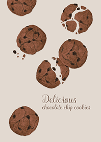 おいしいココアチョコチップクッキー