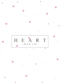 HEART-PINK SIMPLE 8