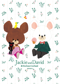 ジャッキー＆デイビッド はなかんむり blue