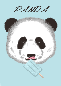 Whole Panda Ice Pop(Sky blue color)