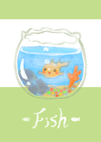 Small fish tank - white (Gr4)