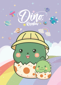 Dino Sky Galaxy Violet