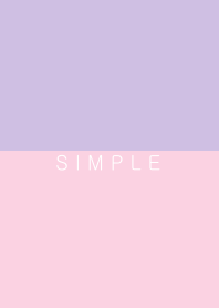 シンプル（ピンク パープル）V.6