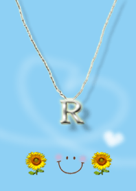 イニシャルR（向日葵）