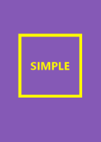simple sikaku(JP)purpleyellow