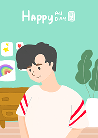 Happy All Day : Boy Green