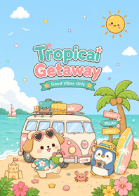 Puppy Beach Trip
