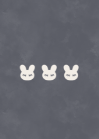 sleeping rabbit.(dusty color7-10)