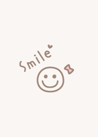 色帶 微笑 '暗褐色'