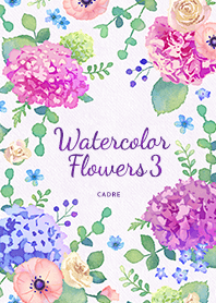 Watercolor Flowers 3（再販）