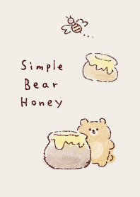 simple Bear honey beige.