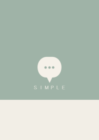 SIMPLE(beige green)V.1664b