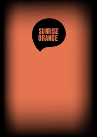 Black And Sunrise Orange theme V7