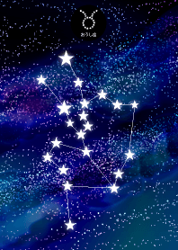 おうし座の夜空