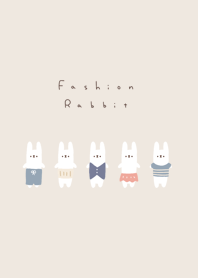 Fashion Rabbits /light beige