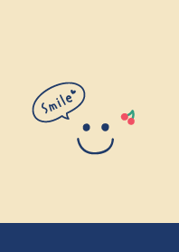 Cherry Smile <Navy>