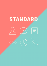 STANDARD- Green & Orange